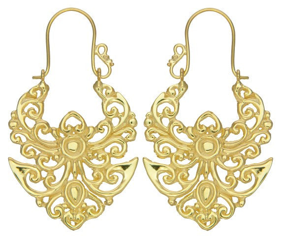 Alam Gold Earrings #6 Small