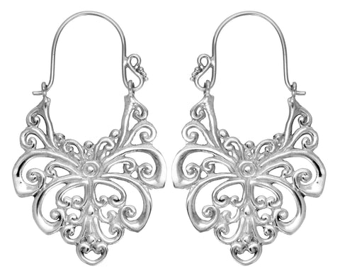 Alam Silver Earrings #9 Small