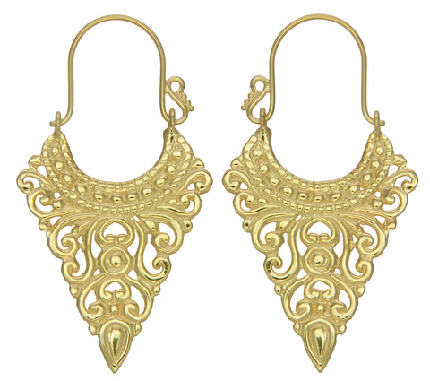 Pura Gold Earrings #1a Small