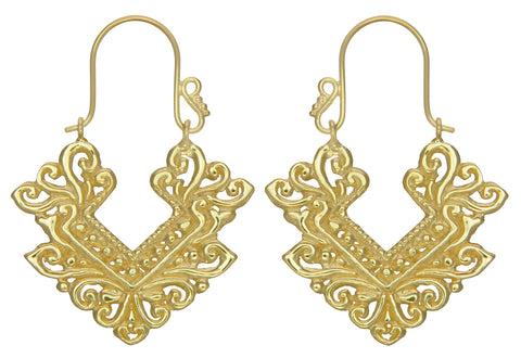 Pura Gold Earrings #7 Small
