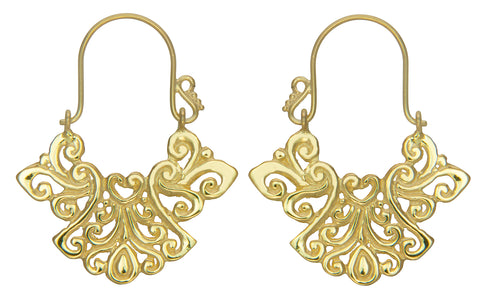 Alam Gold Earrings #11 Small