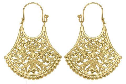 Alam Gold Earring #1 Large
