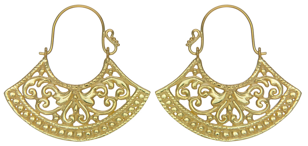 Alam Gold Earrings #10 Small