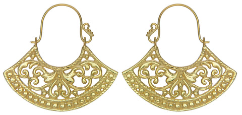 Alam Gold Earrings #10 Small