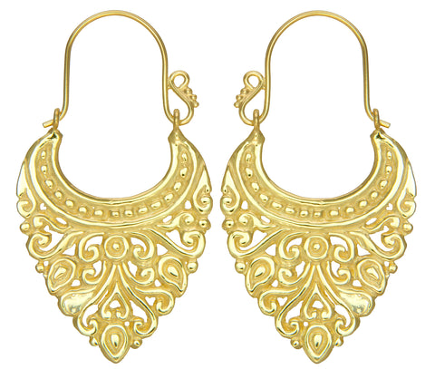 Alam Gold Earrings #8 Small