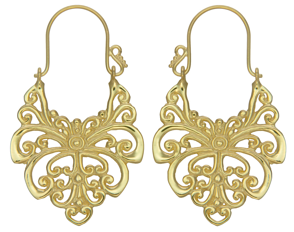 Alam Gold Earrings #9 Small