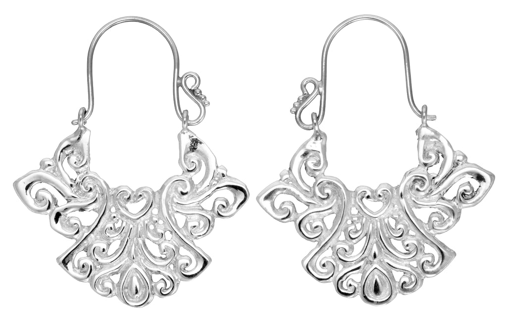 Alam Silver Earrings #11 Small
