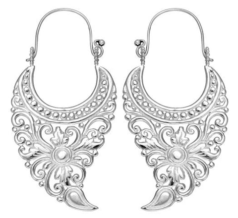 Alam Silver Earring #4 Large