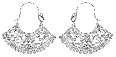 Alam Silver Earrings #10 Small