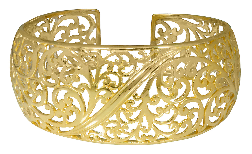Sakti Gold Cuff Bracelet #1