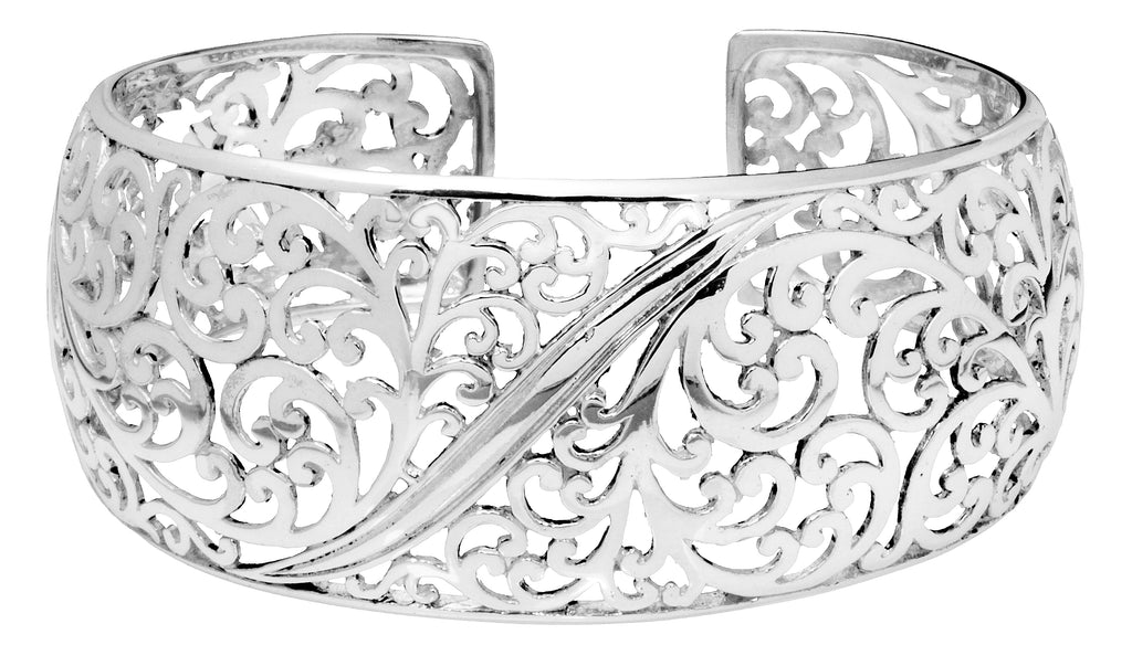 Sakti Silver Cuff Bracelet #1