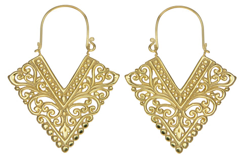 Pura Gold Earrings #1 Large