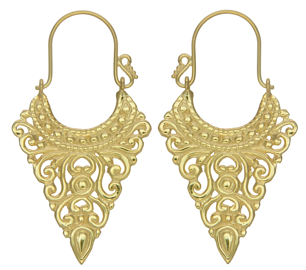 Pura Gold Earrings #1a Small