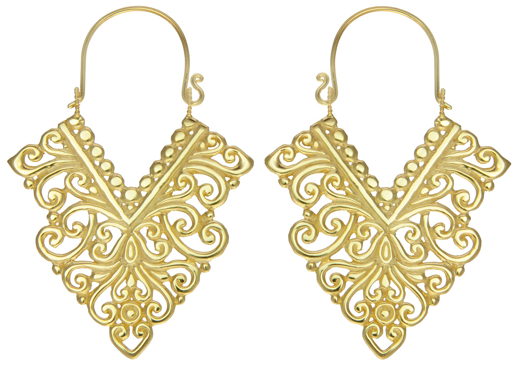 Pura Gold Earrings #3 Large